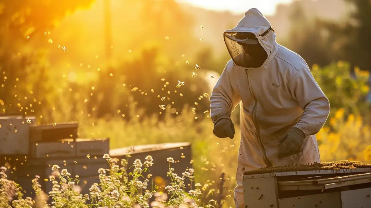 How does a beekeeper suit work